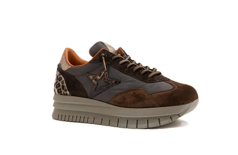 DEPORTIVA MUJER CETTI ANTE NILON CACAO