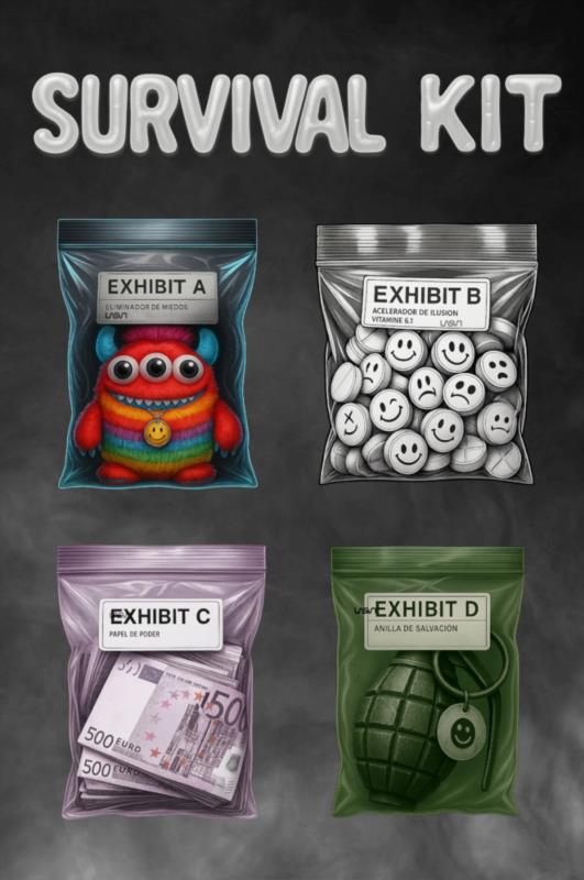 Camiseta de hombre LaSaL KIT Blanco