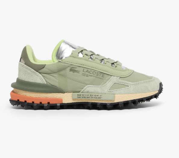 Zapatillas de Mujer LACOSTE Elite Active Olive