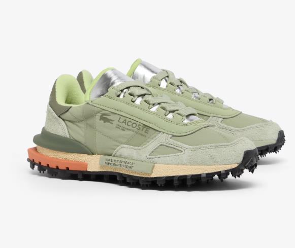 Zapatillas de Mujer LACOSTE Elite Active Olive