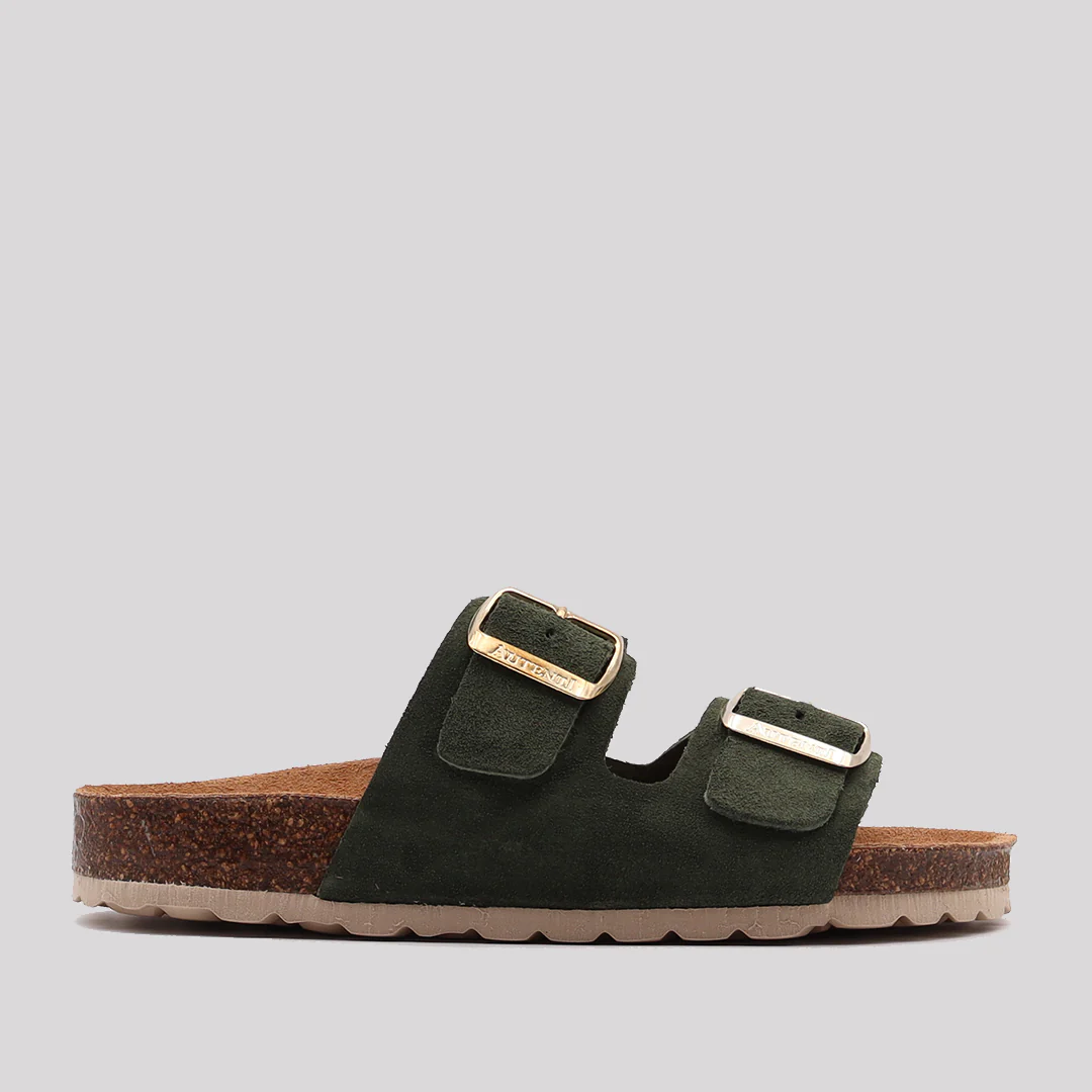 SANDALIA BIO MUJER SERRAJE VERDE