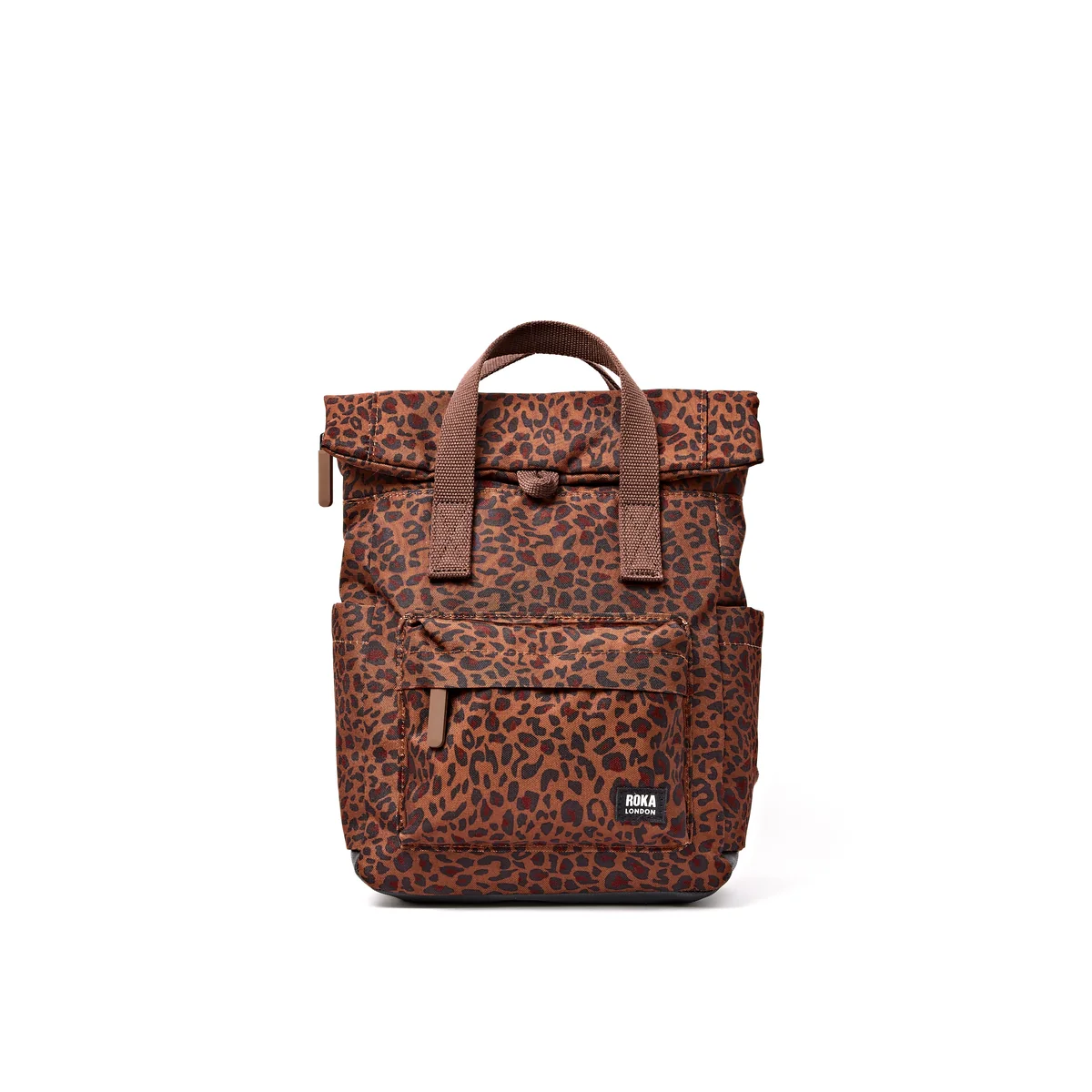 Mochila Canfield Roll Top en estampado de leopardo pequeño