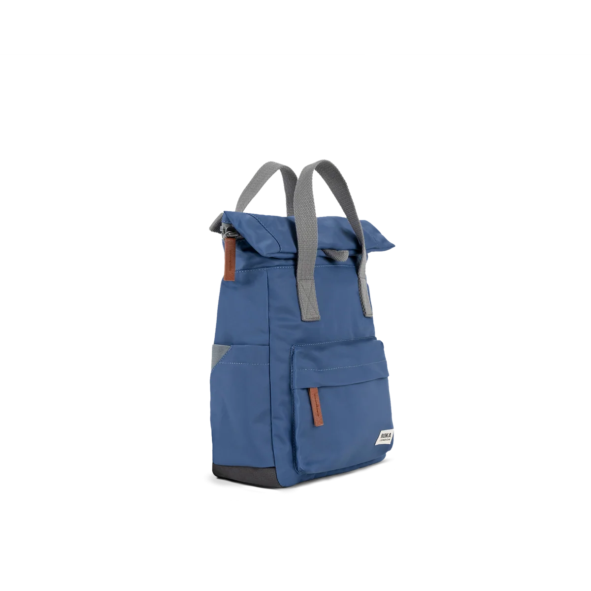 Mochila Canfield Roll Top en color azul quemado