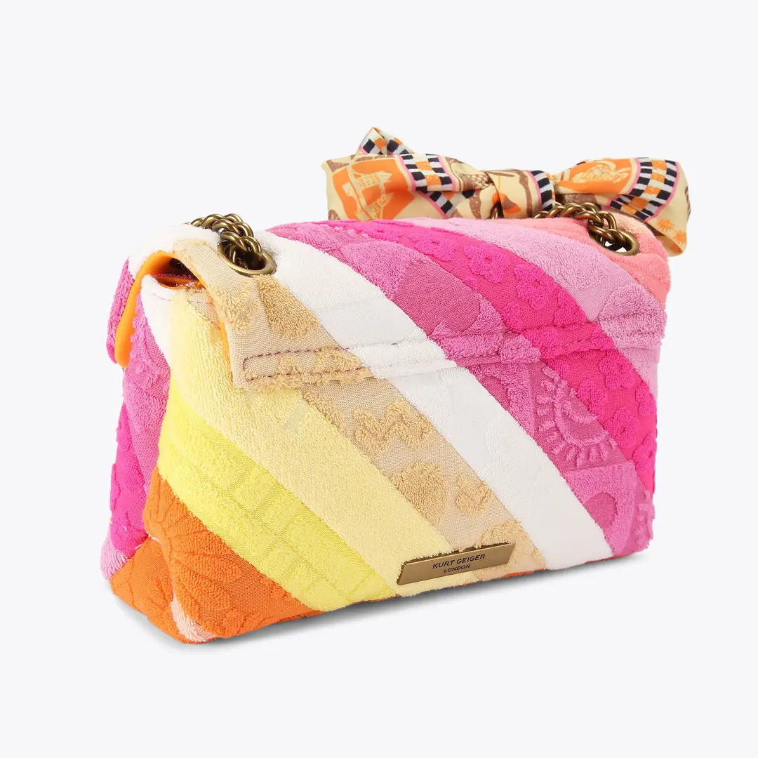 Mini bolso Kensington de toalla