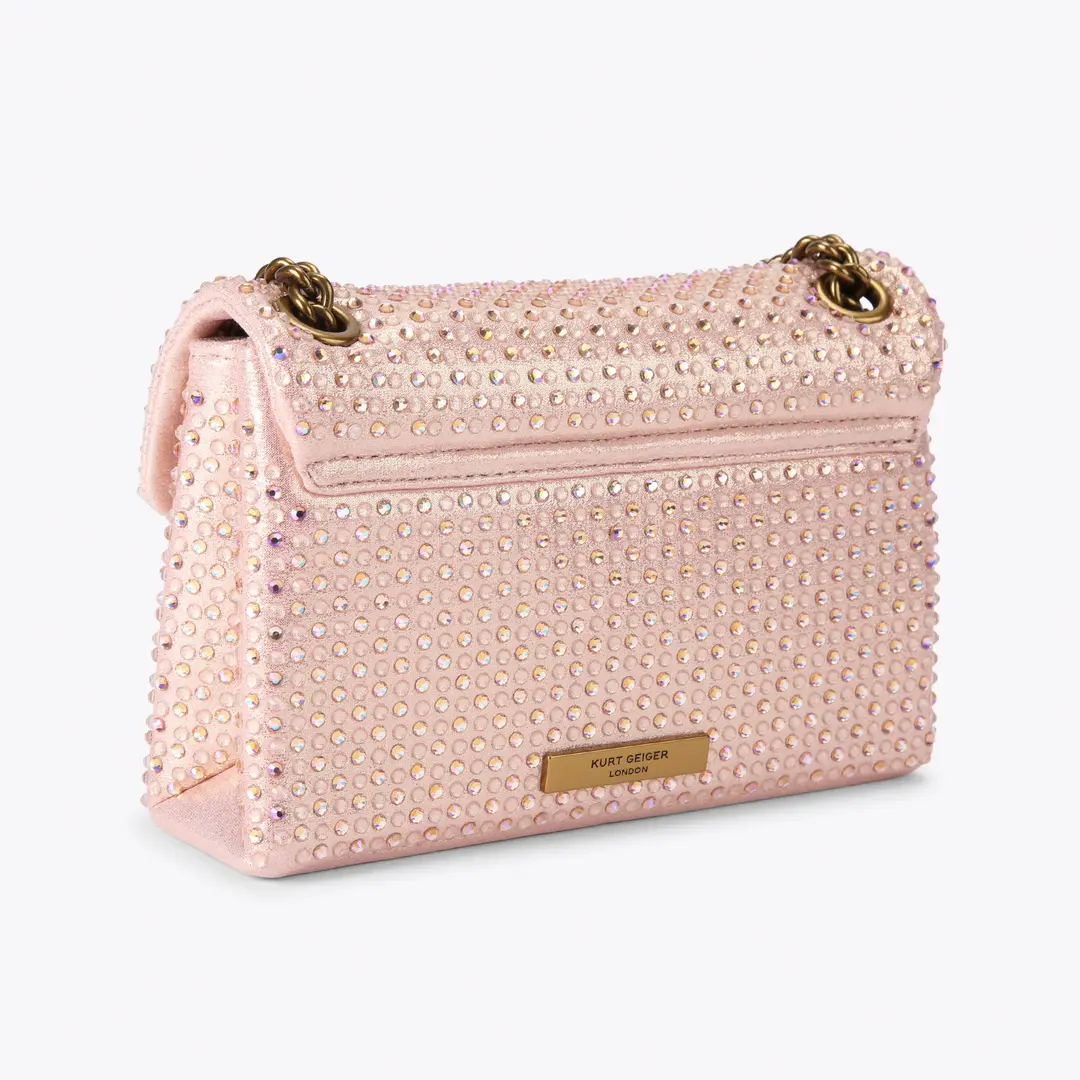 Mini bolso Kensington de tela Rosa