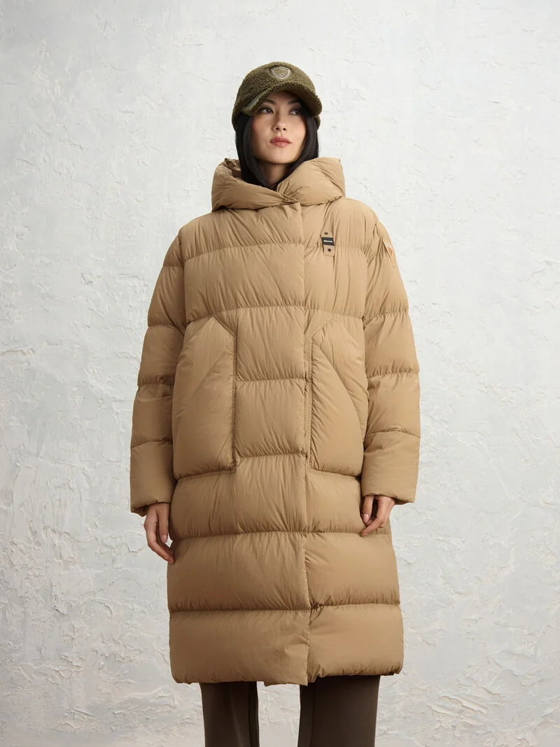 CHAQUETA LARGA  BLAUER ACOLCHADA RUTH BEIG