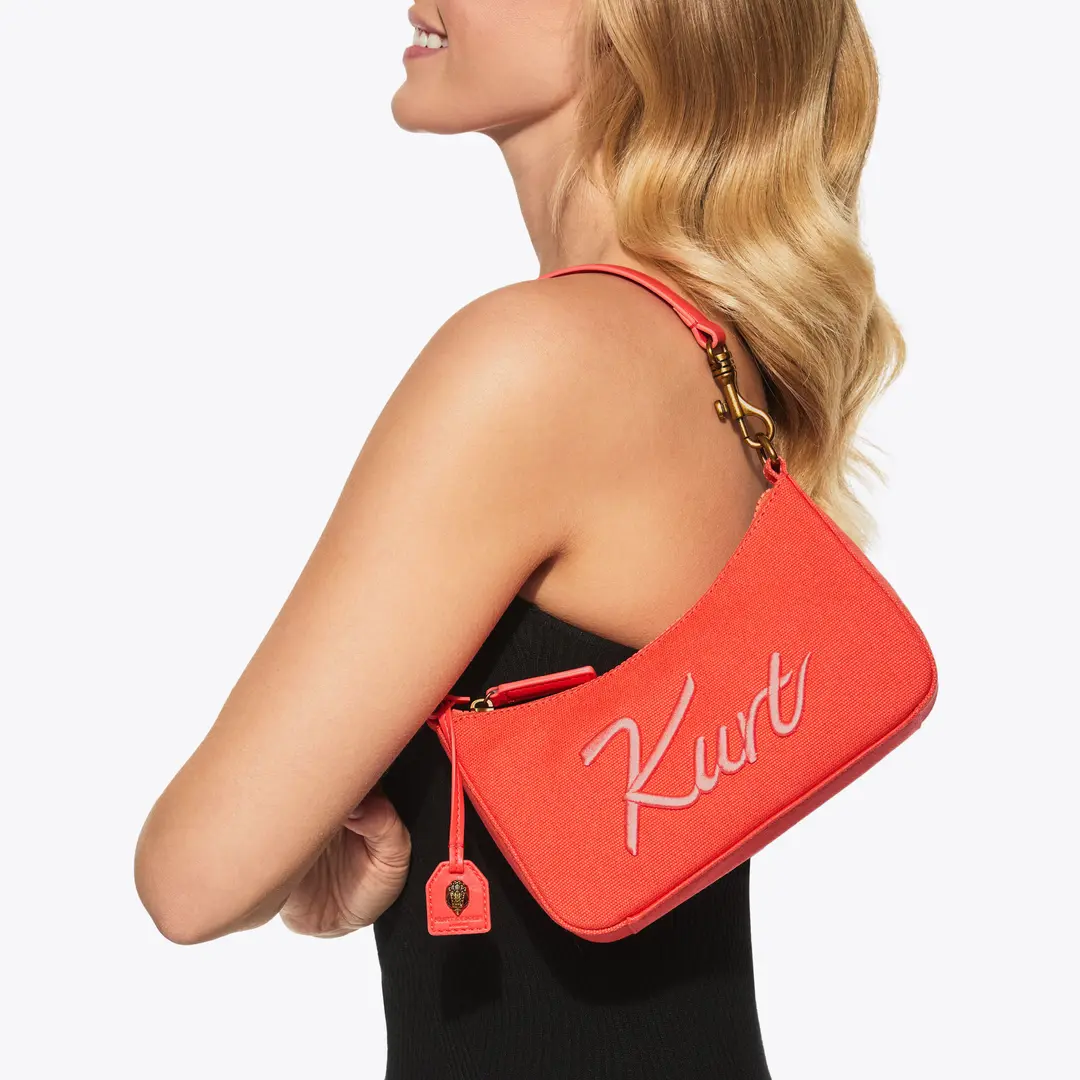  Bolso Kurt Geiger London  kurt sm hobo xbody Orange