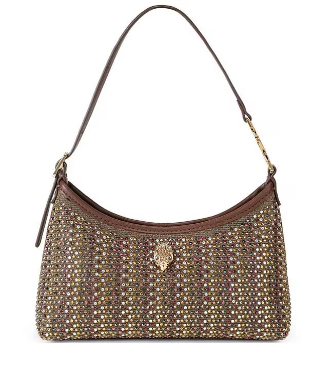  Bolso Kurt Geiger London Fabric Kurt mini Shoulder Bronze