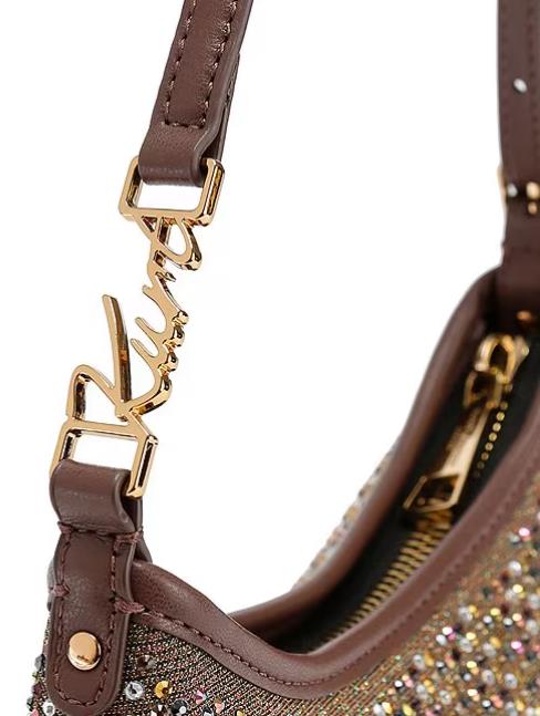  Bolso Kurt Geiger London Fabric Kurt mini Shoulder Bronze