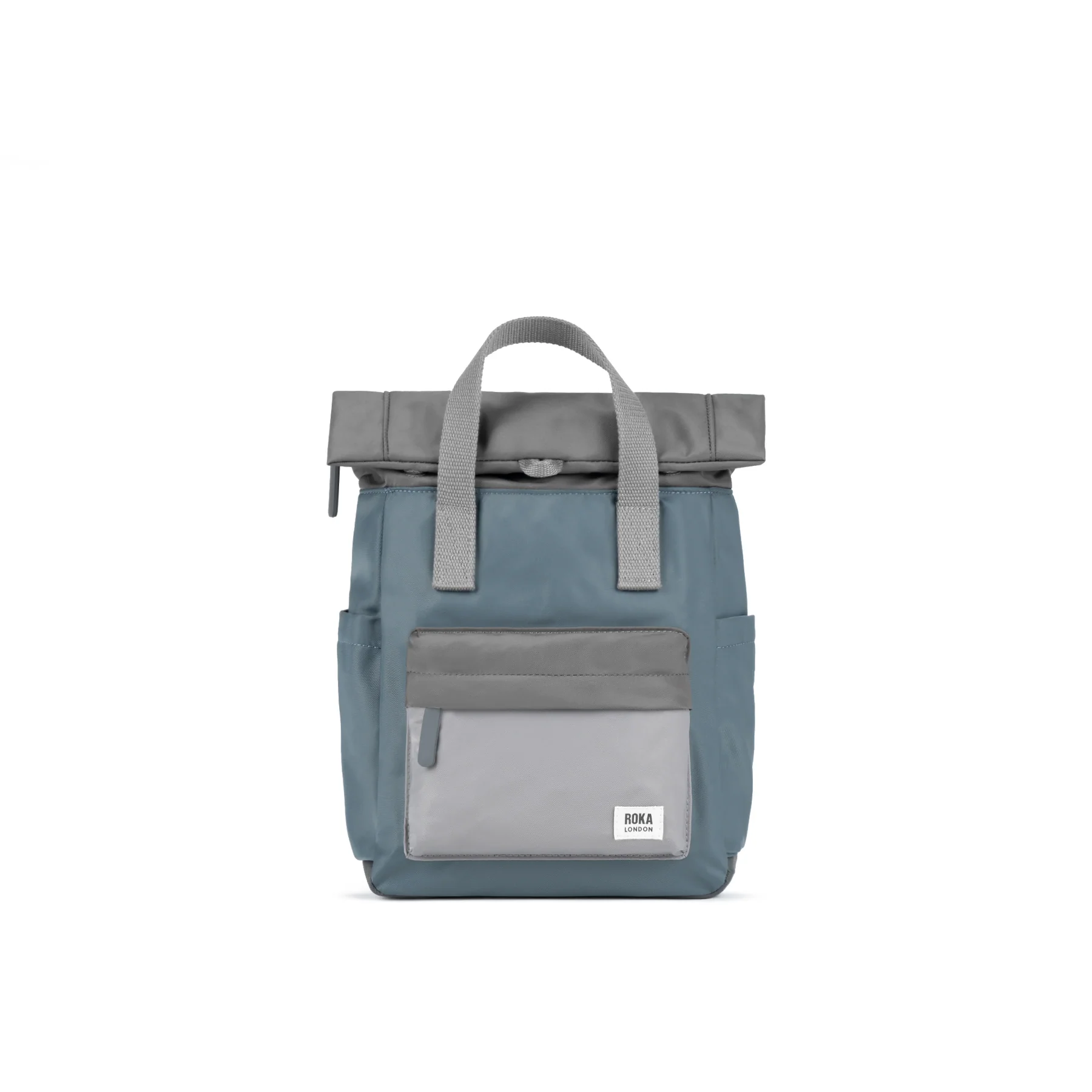 MOCHILA ROKA CANFIELD B Small RECYCLED NYLON GREY TONAL