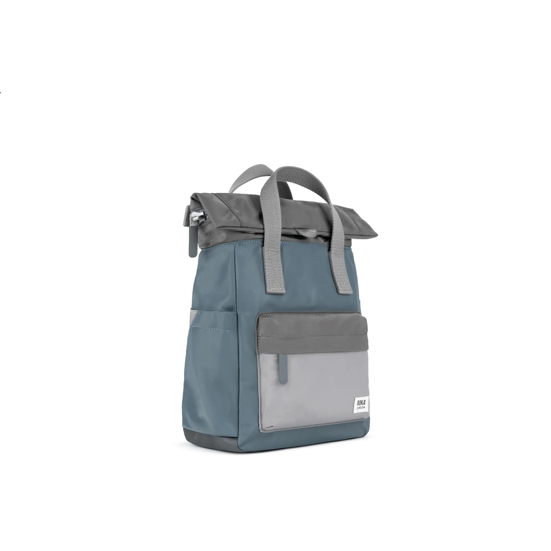MOCHILA ROKA CANFIELD B Small RECYCLED NYLON GREY TONAL