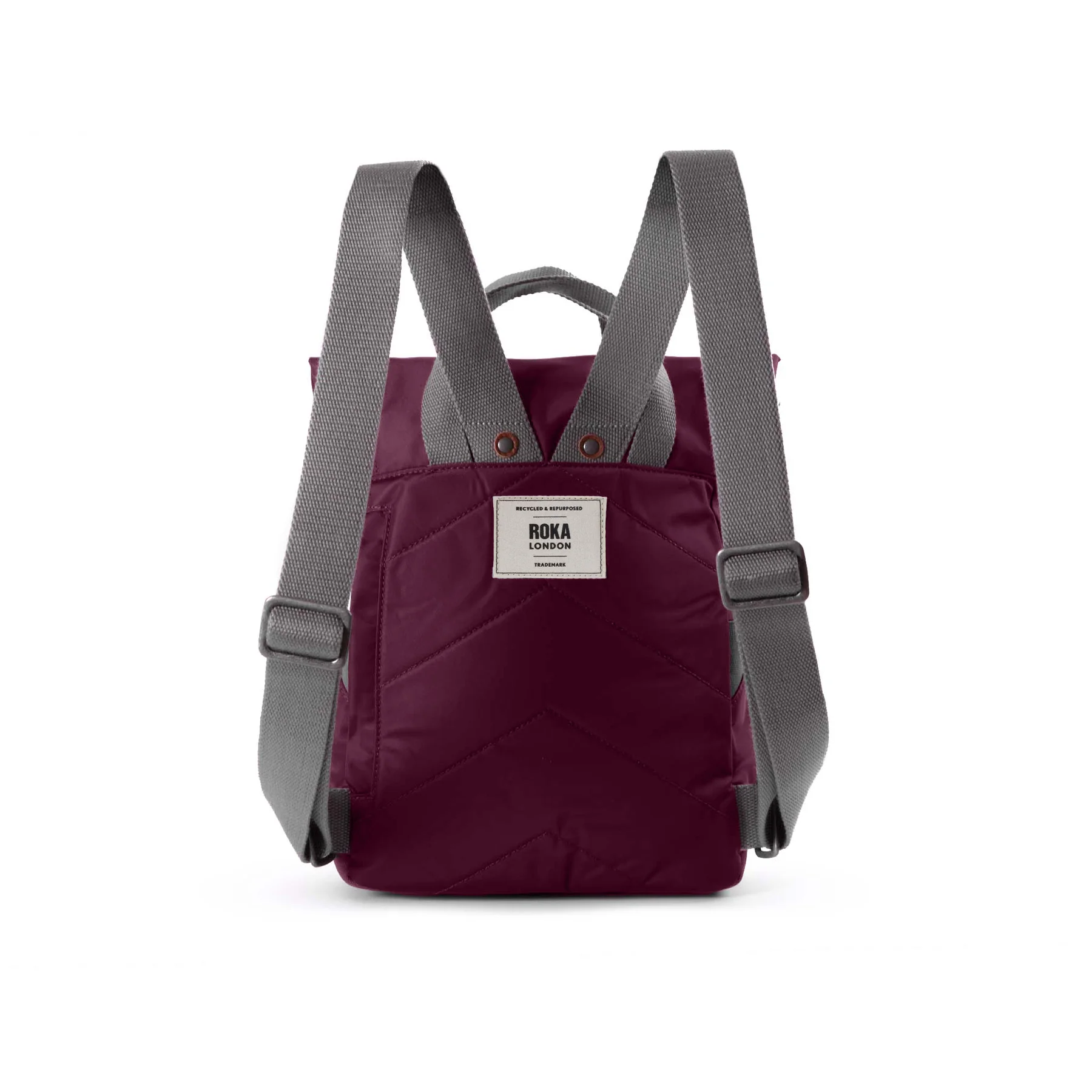 MOCHILA ROKA CANFIELD B Small RECYCLED NYLON PLUM