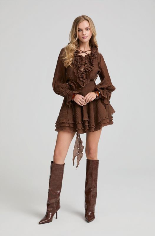 VESTIDO MOKA MOUSSE DE FETICHE SUANCES