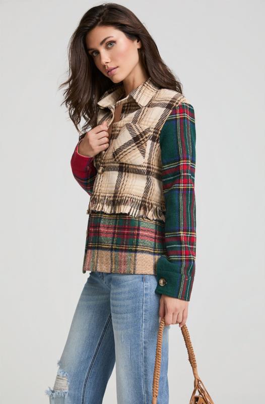 CAMISA TARTAN SOUL SHIRT BY FETICHE SUANCES