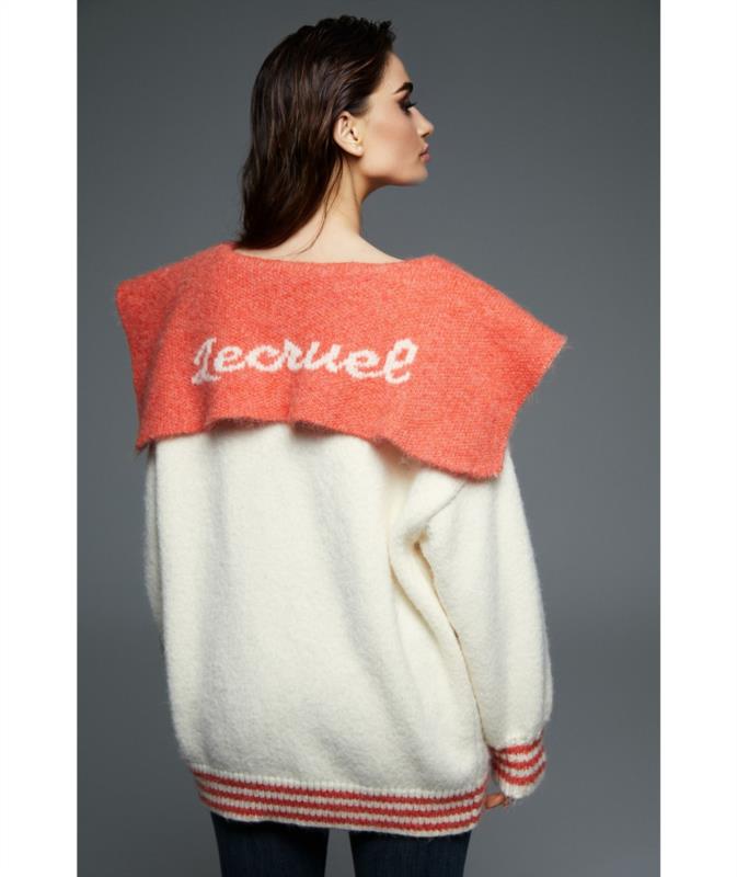 CHAQUETA PARA MUJER LE CRUEL OVER BEIGUE NARANJA
