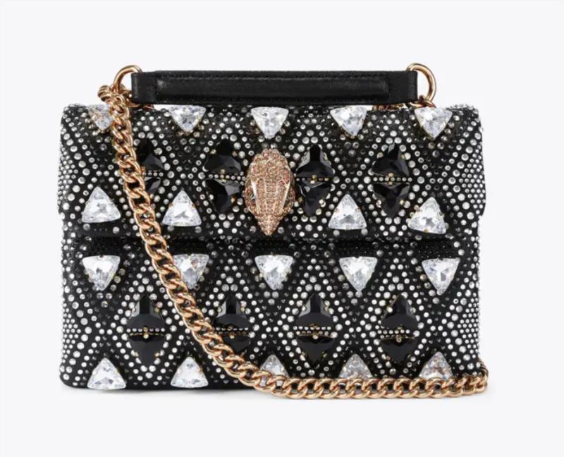  Bolso Kurt Geiger London Kensington metal Black