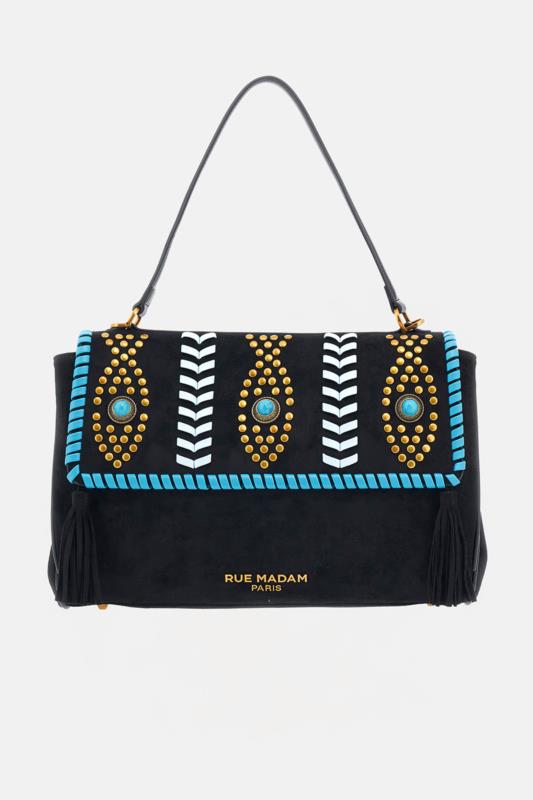BOLSO LES JOURS XL ÉTNICO NEGRO