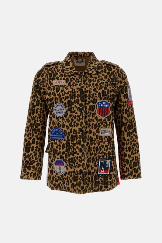 CHAQUETA  SAFARI LEOPARDO