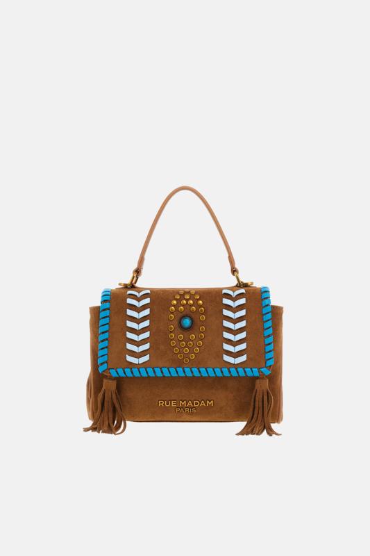 BOLSO LES JOURS XS ÉTNICO COGNAC