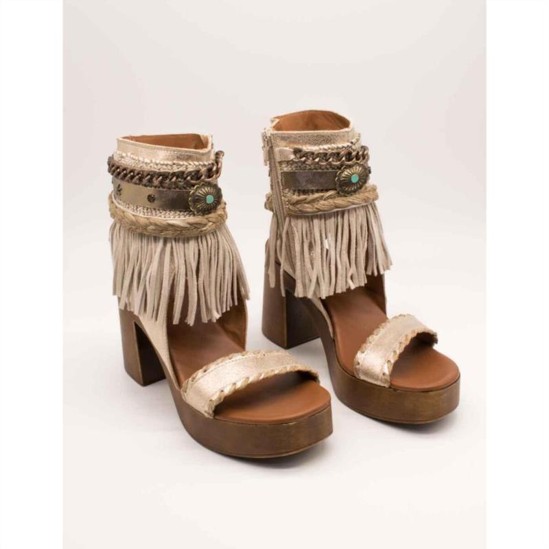 SANDALIA  GLITTER HIELO