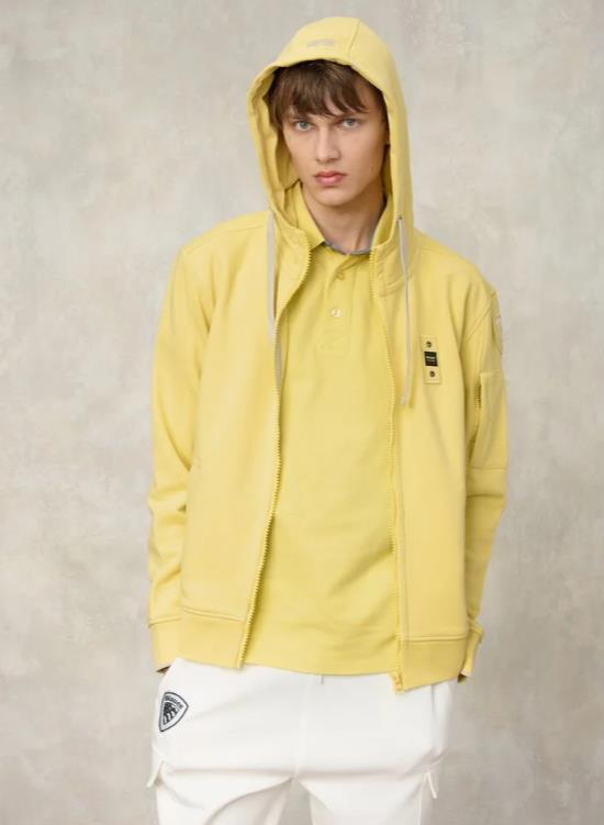 Sudadera Hombre Blauer Cardinton Yellow