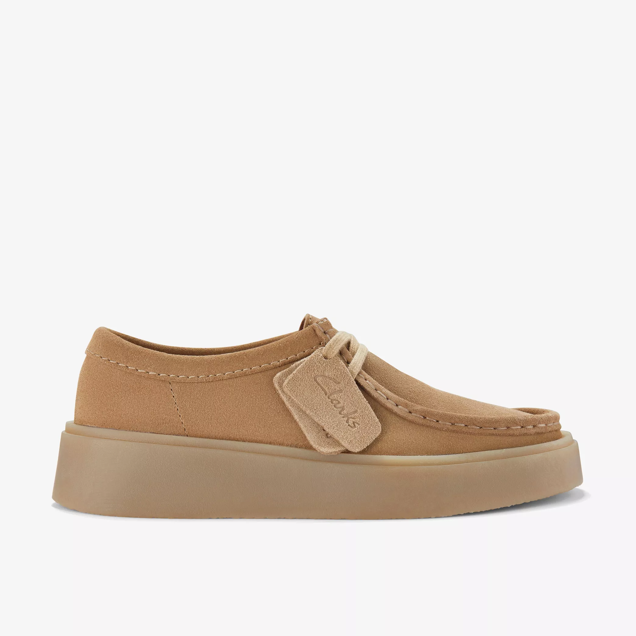 ZAPATO MUJER CLARKS TORVIEW W DARK SAND SUEDE