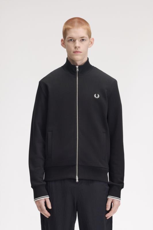 Sudadera Con Cremallera FRED PERRY Black