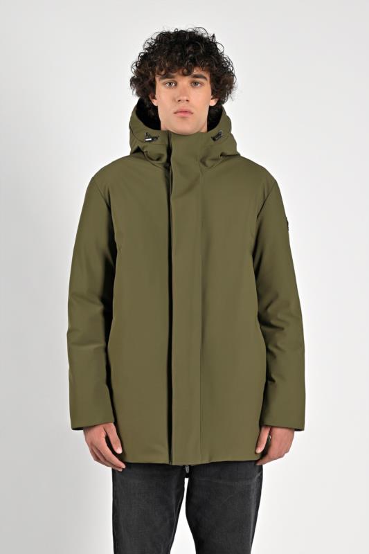 CHAQUETA HOMBRE CANADIAN GIACCA UOMO NELSON BLACK OLIVE