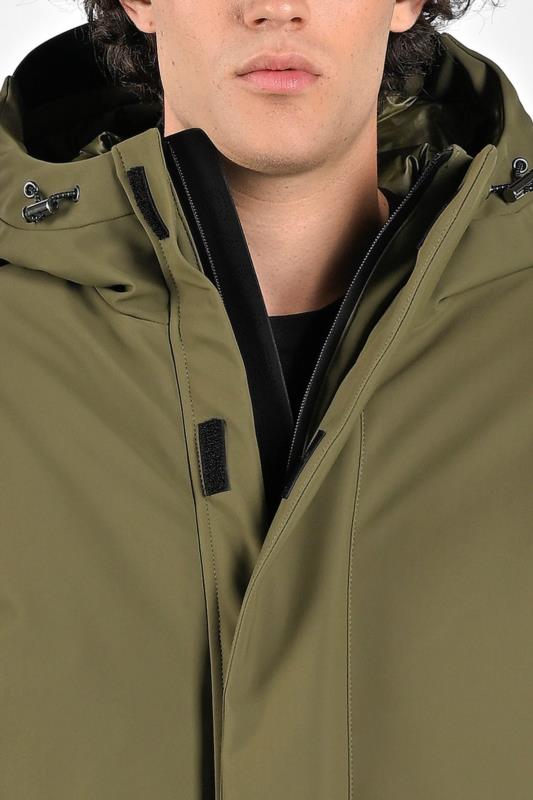 CHAQUETA HOMBRE CANADIAN GIACCA UOMO NELSON BLACK OLIVE