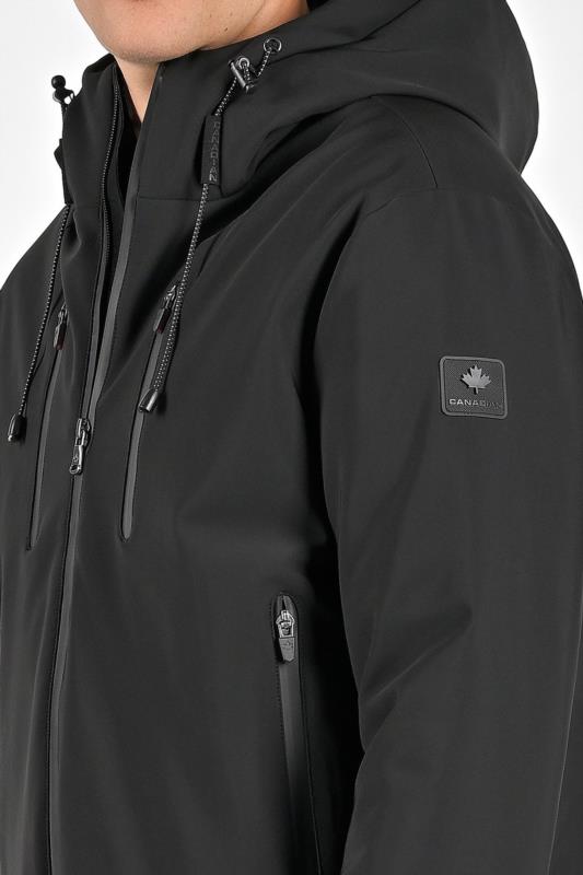 CHAQUETA HOMBRE CANADIAN GIACCA UOMO JENPEQ BLACK