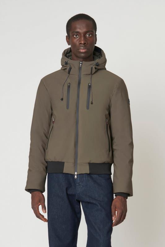 CHAQUETA HOMBRE CANADIAN GIACCA UOMO JENPEQ BLACK OLIVE