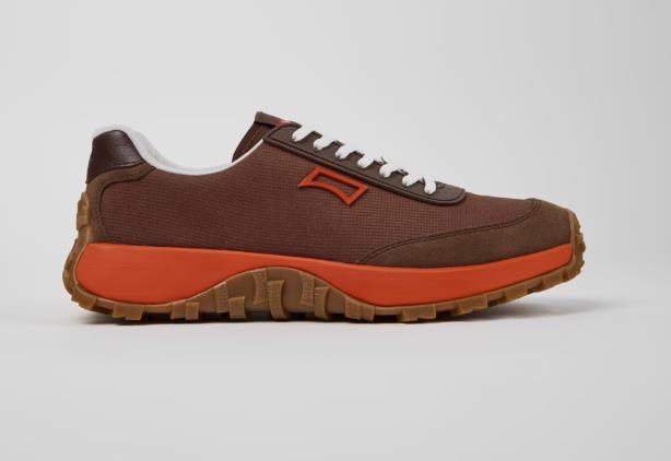 Sneakers  CAMPER DRIFT TRAIL MARRON de tejido y nobuk para hombre