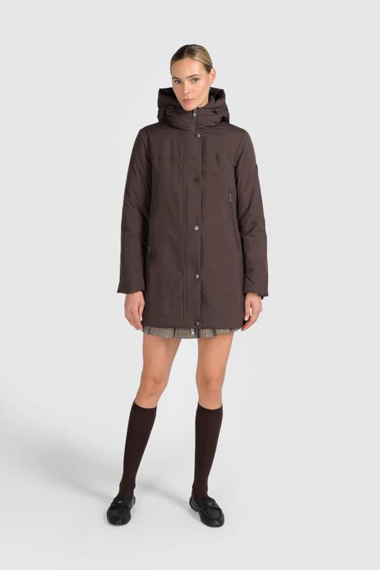 CHAQUETA MUJER CANADIAN  Aetna BLACK/COFFEE