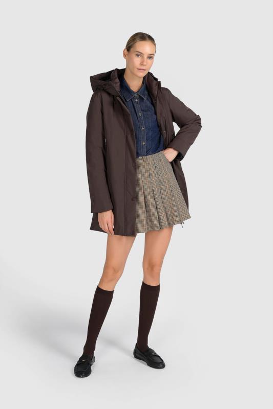 CHAQUETA MUJER CANADIAN  Aetna BLACK/COFFEE
