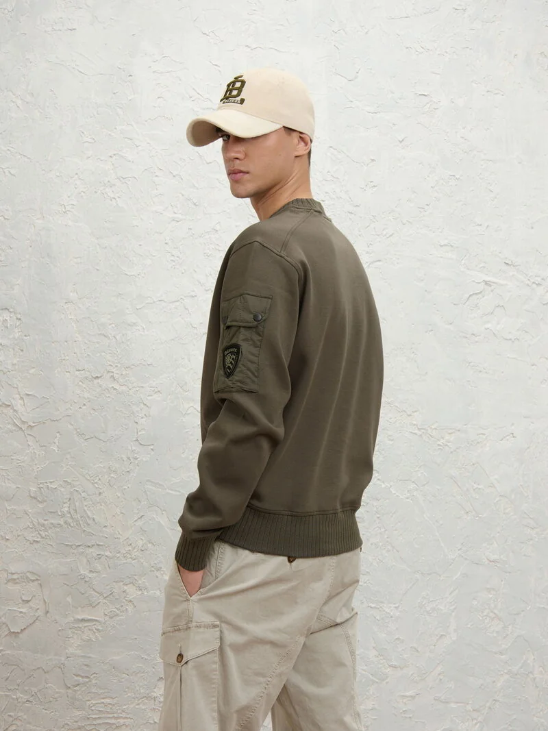 SUDADERA BLAUER DUNWELL KAKI