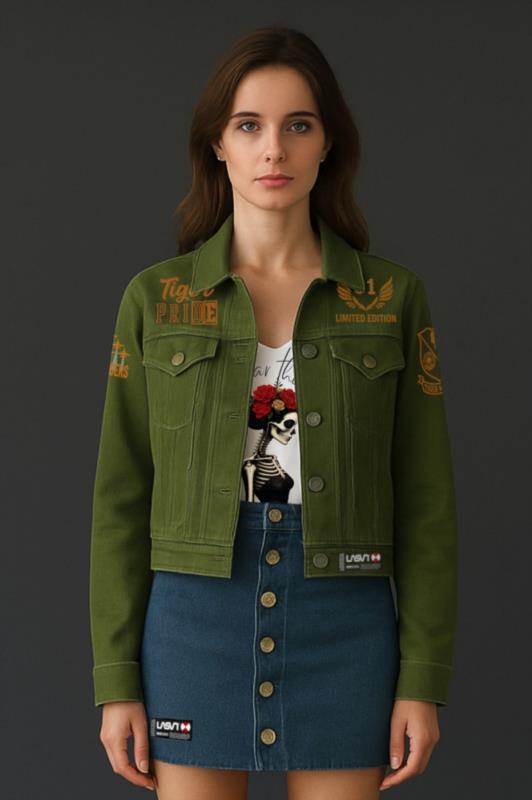 Cazadora denim de mujer LaSaL PILOT KAKI