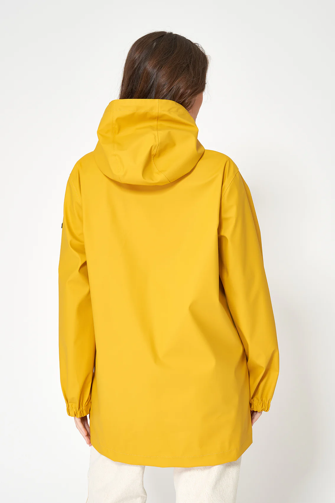 Chubasquero ligero amplio 100% impermeable UNISEX YELLOW