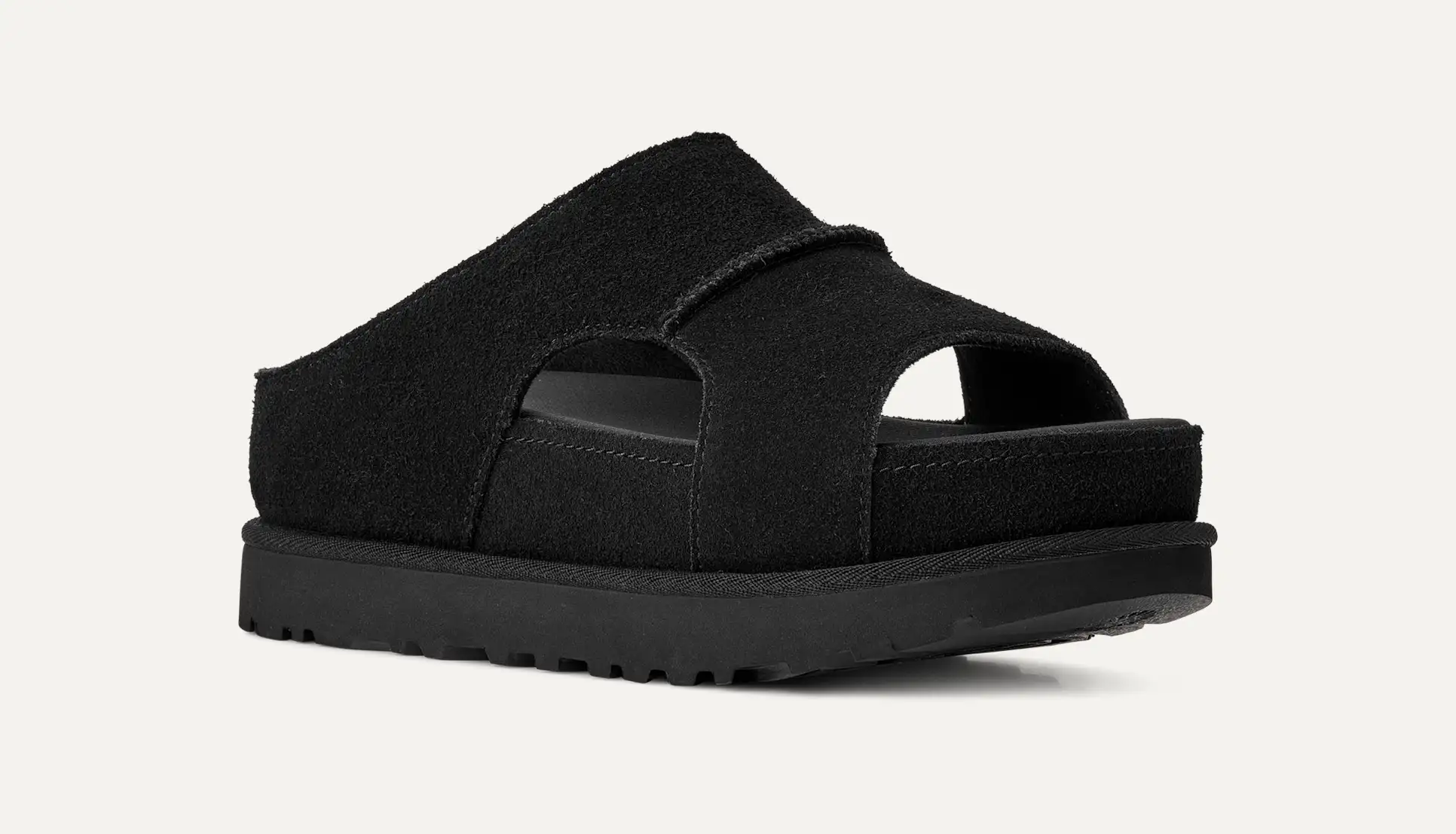 Mujer Sandalias Goldenstar Hi Cutout Black