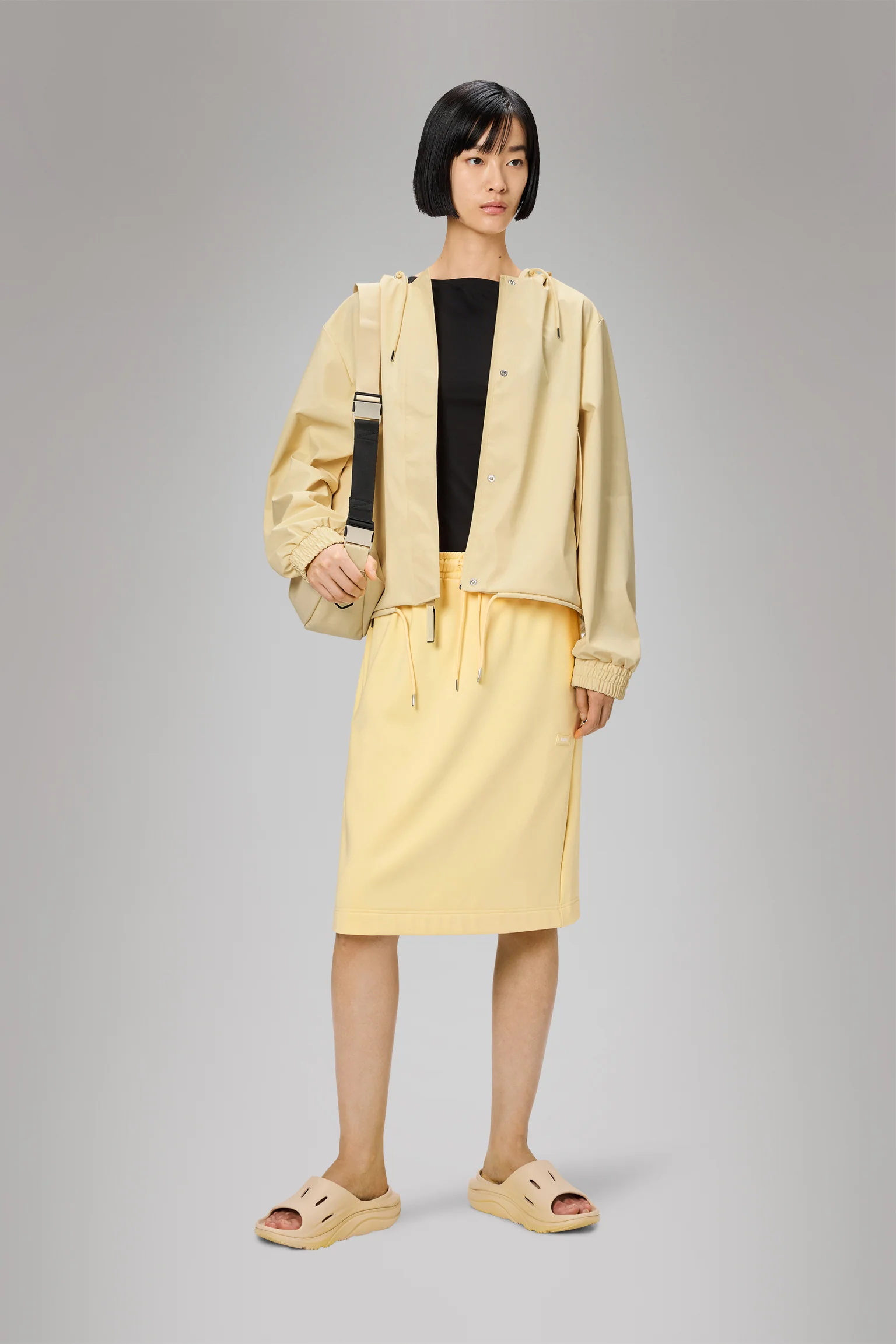 CHAQUETA IMPERMEABLE RAINS STRING W JACKET W3 GLEAM