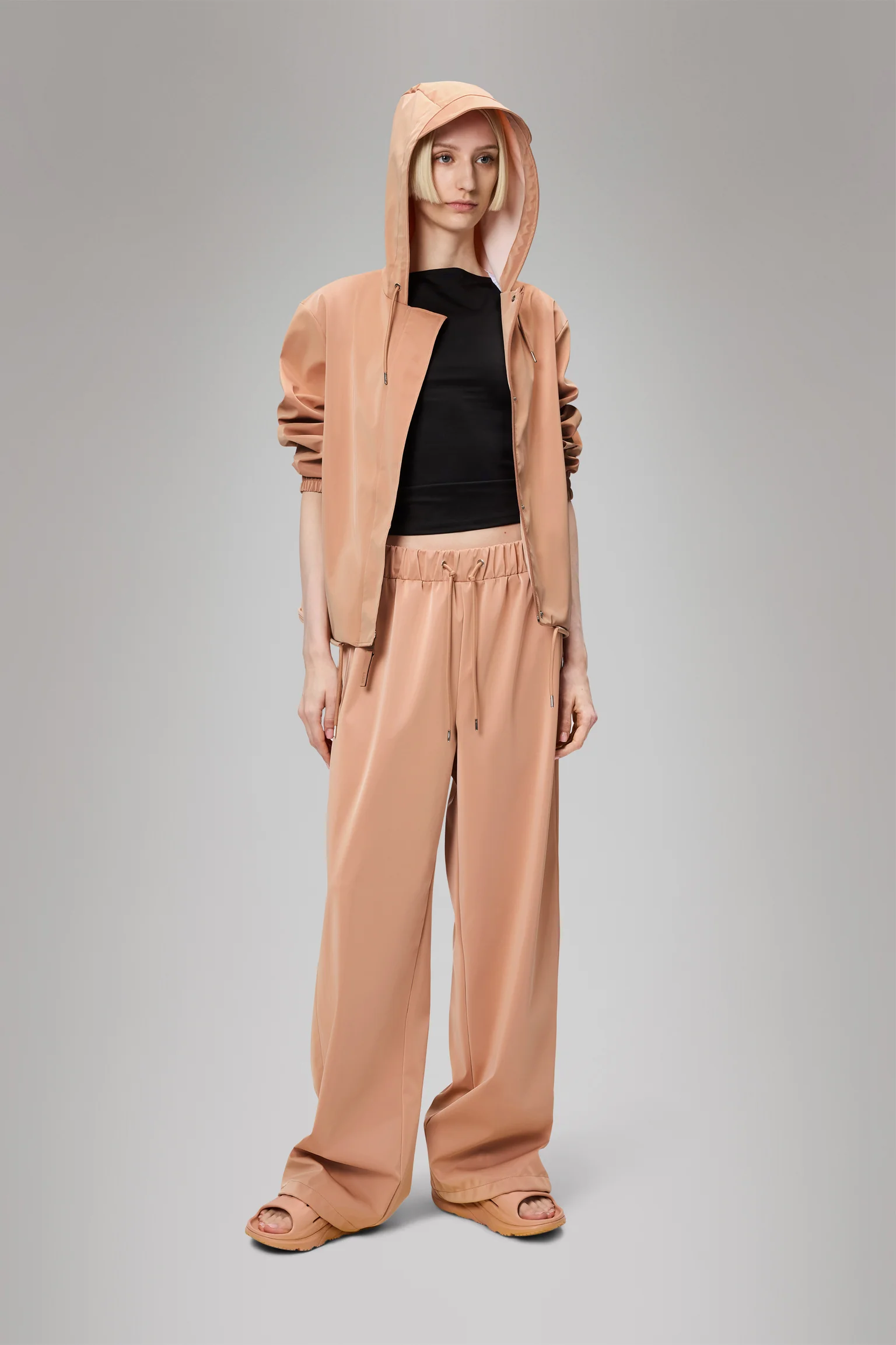 CHAQUETA IMPERMEABLE RAINS STRING W JACKET W3 COY