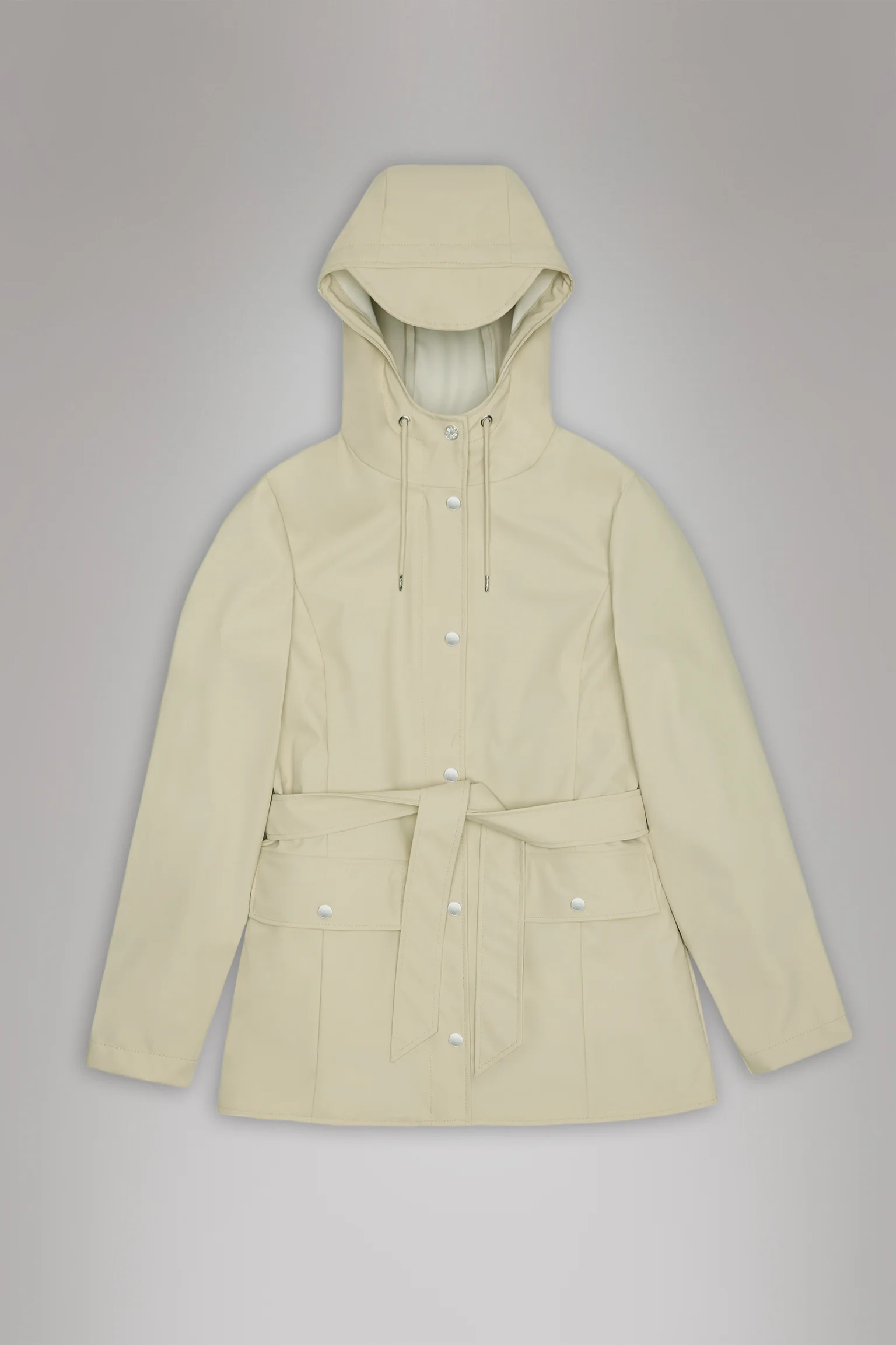 CHAQUETA IMPERMEABLE RAINS CURVE JACKET W3 DUNE