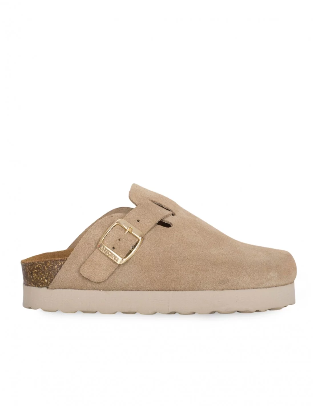 ZUECO PLATAFORMA MUJER SERRAJE TOPO