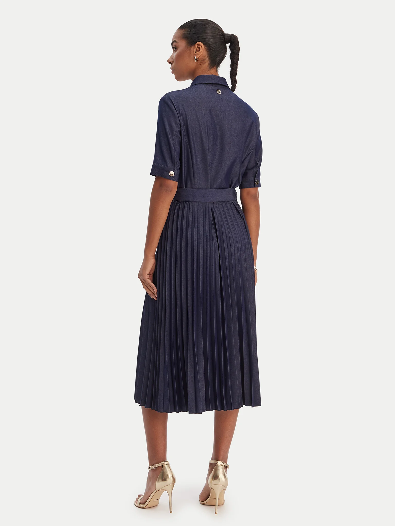 DENIM CHEMISIER Fracomina DARK BLUE