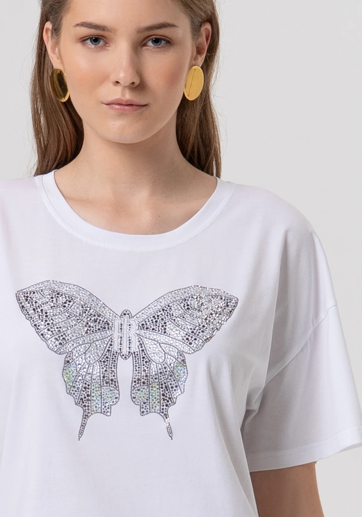 Camiseta Fracomina LOOSE WHITE