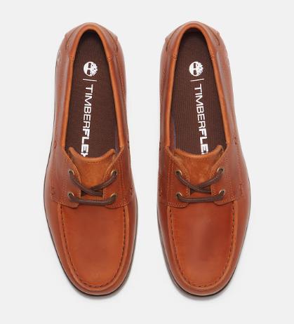 Zapato con cordones Grafton Bay para hombre en naranja Timberland
