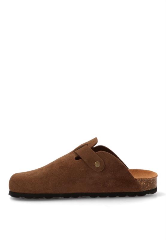 ZUECO HOMBRE SERRAJE MARRON OSCURO