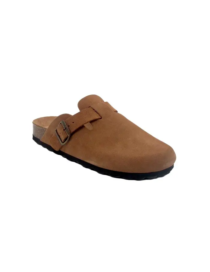 ZUECO HOMBRE SERRAJE MARRON 