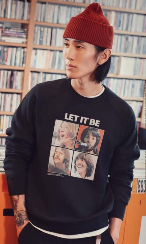SUDADERA GIROCOLLO BEATLES LET IT BE