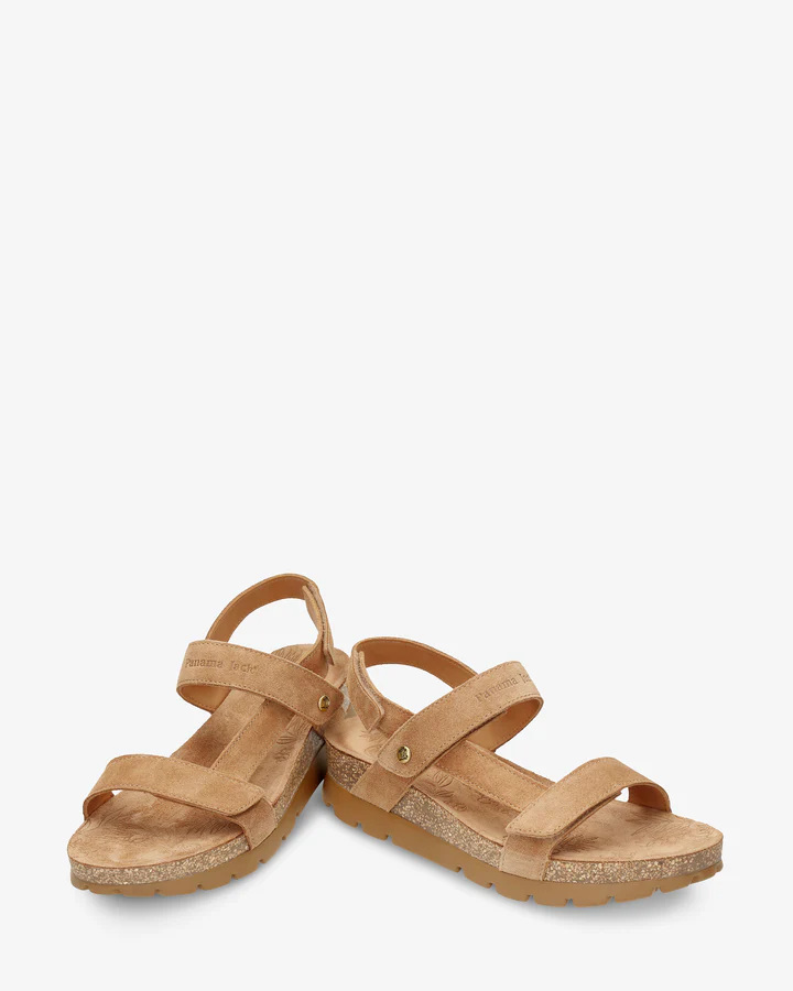 SANDALIA PARA MUJER PANAMA JACK SELMA B10  CUERO