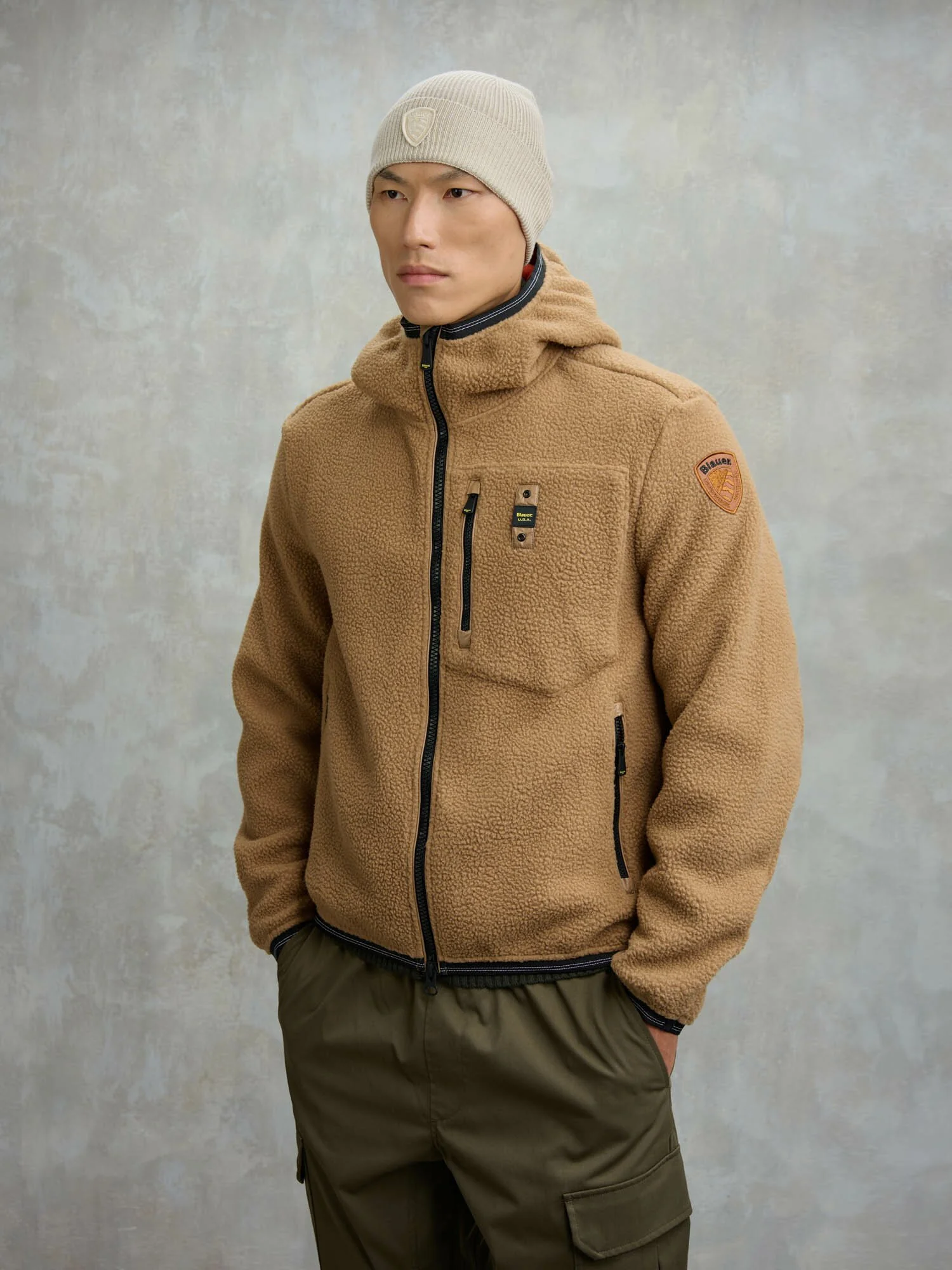 CHAQUETA BLAUER HOMBRE ALLEGHANY CAMEL